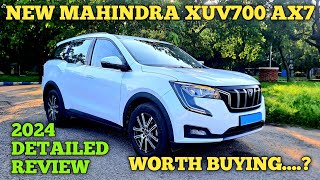 NEW MAHINDRA XUV700 2024  WORTH BUYING…  DETAILED REVIEW [upl. by Cassandry911]