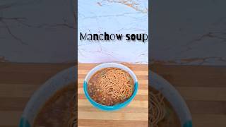 Manchow soup recipe  veg manchow soup  vegetable manchow recipe shortvideo [upl. by Lanfri]