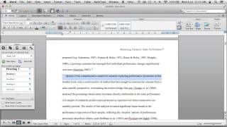 How to Use MS Word Styles for an APA Thesis or Journal Article [upl. by Yenruoj794]