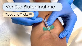 Blutentnahme Mit 19 Tipps amp Tricks zum Erfolg [upl. by Ortensia]