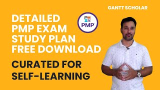 Detailed PMP Exam Study Plan for Selfstudy  Free Download [upl. by Rhoda463]