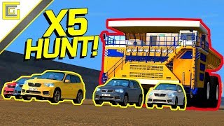 BMW X5 HUNT I BeamNG Drive Crashes 1575 Alpha [upl. by Yaeger]