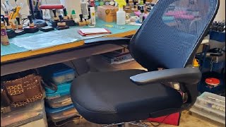 HYLONE Drafting Chair Tall Office Chair for Standing Desk Review [upl. by Euseibbob]