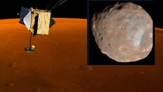 Dodging Phobos  MAVEN’s Thrusters Fired To Avoid Mars Moo [upl. by Oidgime]