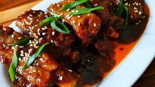 Easy To Cook Fall Off Bone Saucy Pork Ribs [upl. by Moise]