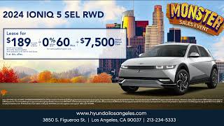 Lease the 2024 Hyundai IONIQ 5 SEL Starting at 189Month at Hyundai DTLA [upl. by Matthia766]