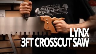 Lynx 3ft Crosscut Saw Review [upl. by Vincent]