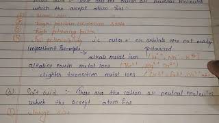 Hard and soft acid base classification BSc 3rd year inorganic chemistry [upl. by Kuster]