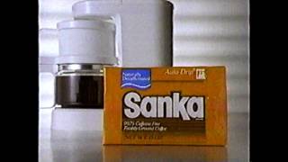 1988 Sanka Decaf Coffee Commercial [upl. by Venita]