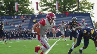 Denison Football vs Allegheny 2017 [upl. by Eilahtan]