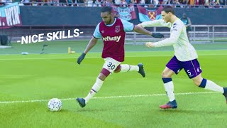 MICHAIL ANTONIO SKILLS amp GOALS ON WEST HAM 🏴󠁧󠁢󠁥󠁮󠁧󠁿 PES 2021 FeatFIFA19 [upl. by Marilee594]