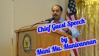 CTS Diwali Kondattam 2024  Chief Guest Speech by Mani Mu Manivannan [upl. by Medora]