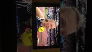 Athletics  Femke Bol Interview  London Diamond League 23 July 2023 [upl. by Ivad]