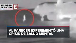 Estados Unidos Hombre muere succionado por la turbina de un avión [upl. by Halimaj]