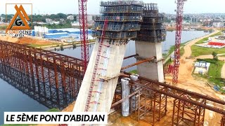 LES TRAVAUX DU 5ÈME PONT DABIDJAN 2022  PABC [upl. by Edla]