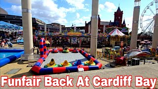 The Cardiff Bay FunFair Is Back 20 August 2024 [upl. by Aiciles678]