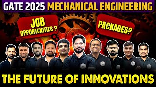 Career In Mechanical Engineering Job Opportunities amp Salary  GATE 2025 [upl. by Naeruat458]