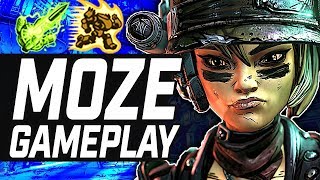 Borderlands 3  New Moze Gameplay  Mid Level Eden6 Mission No Spoilers [upl. by Laynad]