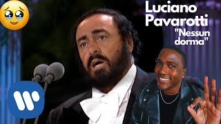 first time watching Luciano Pavarotti sings quotNessun dormaquot from Turandot [upl. by Ymorej]