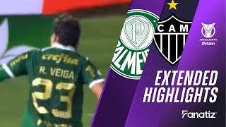 Palmeiras vs Atlético Mineiro 21 I Game Highlights I Brasileirão 2024 [upl. by Nahta]