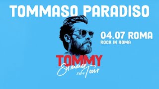 Tommaso Paradiso quotTommy Summer Tour 2024quot Full Show Live at quotCapannellequot Rock in Roma 04072024 [upl. by Ednalrim399]