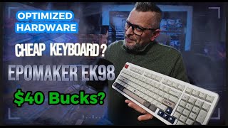 Epomaker EK98 keyboard review Can you get a decent keyboard for 40 bucks  is it junk or not [upl. by Anead995]