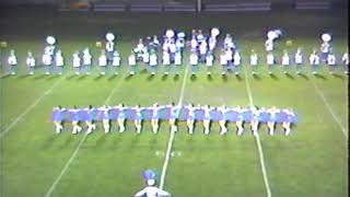 1991 Busy Bee Band amp Honeybees Field Show  East Fairmont High School  Fairmont WV [upl. by Home]