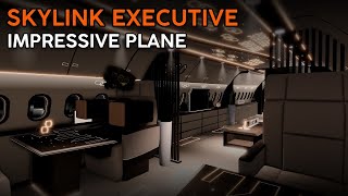 SKYLINK EXECUTIVE FLIGHT TO FRANKFURT  Flight Review ROBLOX [upl. by Elliott]