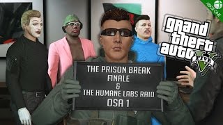 GTA V Häröilyä  The Prison Break FINALE ja The Humane Labs Raid OSA 1 [upl. by Savart263]