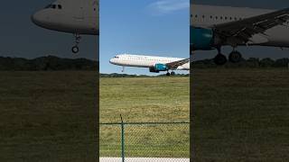 Aer Lingus A321neo landing at KCLE [upl. by Cristionna]