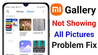 How to Fix Redmi Gallery Not Showing All Pictures।Redmi Mi Gallery Photo Not Showing Problem Solve [upl. by Gensler89]