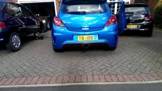 Corsa vxr remus three piece with decat a16 [upl. by Rol]