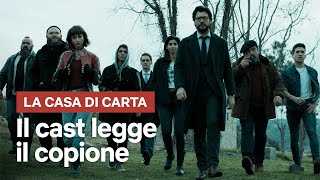 La casa di carta  Stagione 3  Lettura del copione  Netflix Italia [upl. by Eliga455]