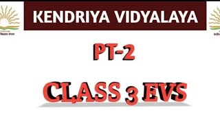 class 3 EVS PT 2 sample question paper with solution [upl. by Gage]