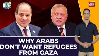 Gaza Crisis Real Reason Why Sympathetic Arab Nations Dont Want Refugees From Gaza  IsraelHamas [upl. by Gorrian]