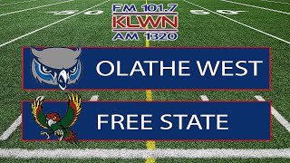 Free State vs Olathe West  11124 [upl. by Nolyk]