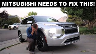 5 Things That I Hate About The 2023 Mitsubishi Outlander [upl. by Ellehsad]