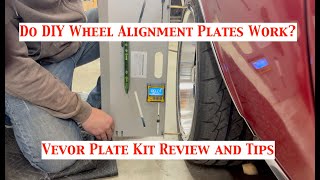 Preform DIY Garage Front End Alignment Vevor Caster Toe Plate Instructions and Review How To Camaro [upl. by Shermy]