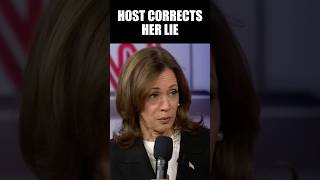 Watch Kamala Harris Get Angry as CNN Host Calmly Corrects Her Lie [upl. by Cheston]