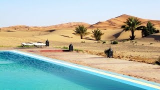 Merzouga Morocco  Sahara Desert Tour  Camel Trekking [upl. by Burkhard]