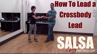 How to dance salsa  Salsa Tip Tuesdays 1 Lead and follow crossbody lead in salsa [upl. by Neleag]