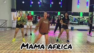 MAMA AFRICA  ZUMBA  DANCE FIT  TIKTOK VIRAL [upl. by Gelasias451]