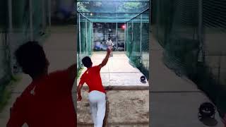 Sidearm net practice  Ball thrower  bowling  shortscricketdivine [upl. by Eri]