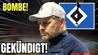 BAUMGARTAUS HSV trennt sich von CHEFTRAINER  hamburger sv nachrichten [upl. by Eahc719]