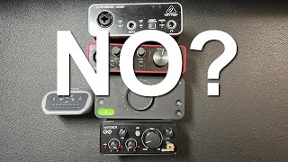 Dont buy these audio interfaces Get these instead [upl. by Annawot]