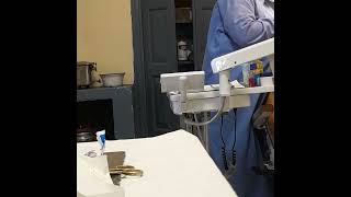 RAW VIDEO  Gaon ke sarkaari hospital mei daanton ki Naso ka ilaz Root Canal treatment Obturation [upl. by Ellehcsor]