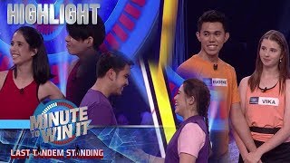 Ang wedding vows nina Maxene Rob Moira Jason Vika at Eugene  Minute To Win It [upl. by Tanhya]