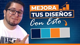 Te explico qué es una PALETA de COLORES en DISEÑO GRÁFICO y cómo crear la tuya en 5 sencillos pasos [upl. by Plante]