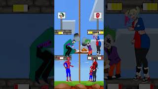 Platform Test Spiderman vs Jokerspiderman marvel [upl. by Joyan614]