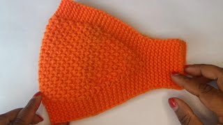 New Ear Warmer Knitting Designhead band knittingladies scar f designneck warmer knitting tutorial [upl. by Ewart713]